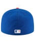 Фото #3 товара Men's Dwight Gooden Royal New York Mets Jersey Retirement 59FIFTY Fitted Hat