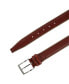 ფოტო #4 პროდუქტის Men's The Back Nine 35mm Full Grain Leather with Nylon Lining Casual Golf Belt