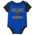 Фото #3 товара MLS San Jose Earthquakes Infant 3pk Bodysuit - 12M