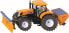 SIKU Traktor mit Räumschild und Streuer