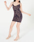 Фото #3 товара Juniors' Glitter Bodycon Dress