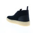Фото #12 товара Clarks Desert Cup 26167868 Mens Black Suede Lace Up Chukkas Boots