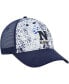 ფოტო #4 პროდუქტის Men's Gray, Navy Navy Midshipmen Love Fern Trucker Snapback Hat