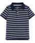 Фото #3 товара Футболка для малышей Carter's Toddler Striped Jersey Polo