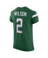 Фото #4 товара Men's Zach Wilson Gotham Green New York Jets Vapor Elite Jersey