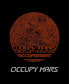 Фото #2 товара Men's Occupy Mars Raglan Baseball Word Art T-shirt