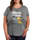 Фото #1 товара Trendy Plus Size Winnie the Pooh Graphic T-Shirt