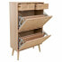 Shoe cupboard Alexandra House Living Natural Grille 120 x 32 x 70 cm