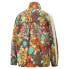 Фото #3 товара Puma Liberty X Floral Woven Full Zip Jacket Womens Multi Casual Athletic Outerwe