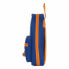 Пенал-рюкзак Valencia Basket M847 Синий Оранжевый 12 x 23 x 5 cm