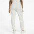 Long Sports Trousers Puma Embroidery High Moutain White Lady