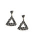 ფოტო #1 პროდუქტის Women's Triangle Drop Earrings