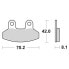 Фото #2 товара SBS P178-CT Brake Pads