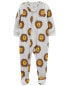 Toddler 1-Piece Lion Fleece Footie Pajamas 2T