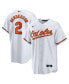 Фото #1 товара Men's Gunnar Henderson White Baltimore Orioles Home Replica Player Jersey