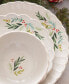 French Perle Berry Holly 12 Pc. Dinnerware Set, Service for 4