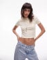 Topshop everyday tee in buttermilk Buttermilch, S - EU 36-38 - фото #1