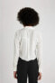 Kadın Beyaz Gömlek - A5380ax/wt32
