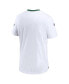 ფოტო #3 პროდუქტის Men's White Distressed Philadelphia Eagles Sideline Coaches Alternate Performance T-shirt