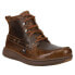 Фото #2 товара Ботинки казуальные Justin Boots Hazer Moc Toe Lace Up для мужчин коричневые JM450