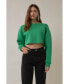 Фото #1 товара Women's Loungewear Cropped Sweatshirt