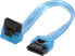 Фото #1 товара Nippon Labs SATA3L0.5FT-90/180BU 0.5 ft. SATA III Cable w/ Locking Latch (90 deg