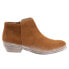 Фото #1 товара Softwalk Rocklin S1457-245 Womens Brown Suede Zipper Ankle & Booties Boots 9