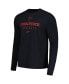 Фото #3 товара Men's Black Iowa State Cyclones Changeover Long Sleeve T-shirt