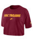 Фото #3 товара Футболка женская Nike USC Trojans Wordmark Cropped(Cardinal)