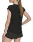 Фото #2 товара Dkny Mini Slub Waffle T-Shirt Women's S