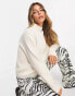 Selected Femme knitted jumper in cream