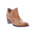 Фото #2 товара Bed Stu Carla F393009 Womens Brown Leather Zipper Ankle & Booties Boots 6