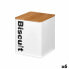 Фото #1 товара Коробка для печенья и булочек Белый Металл 13,7 x 16,5 x 14 cm (6 штук)