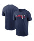 Фото #1 товара Men's Navy Minnesota Twins Local Team Skyline T-shirt