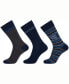 Носки CR7 Fashion Trio Black, Blue, Gray, White - фото #1