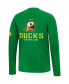 Фото #4 товара Men's Green Oregon Ducks Mossy Oak SPF 50 Performance Long Sleeve T-shirt