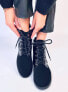 Фото #4 товара Ботинки NINAS BLACK Lace-Up Boot