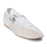 Фото #2 товара COCONUTS by Matisse Tribeca Mary Jane Womens Silver Flats Casual TRIBECA-044