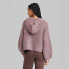 Фото #2 товара Women's Slouchy Sweater - Wild Fable Burgundy XXS