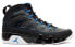 Фото #3 товара Jordan Air Jordan 9 Retro Photo Blue 拼色 高帮 复古篮球鞋 男款 黑蓝白 / Кроссовки Jordan Air Jordan 302370-007