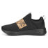 Puma Softride Sophia SlipOn Running Womens Black Sneakers Athletic Shoes 376960