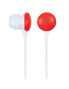 Фото #2 товара Gembird MHP-EP-001-R, Wired, 50 - 18000 Hz, Music, 12 g, Headphones, Red, White