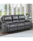 Keily 86" Manual Recliner Sofa Grey