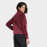 Фото #2 товара Women' Snap Front Cozy Sherpa Pullover Sweatshirt - All in Motion™ Size XL