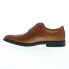 Rockport Dressport Plain Toe CJ0094 Mens Brown Wide Oxfords Plain Toe Shoes