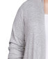Фото #4 товара Plus Size Long Sleeve Swing Cardigan Sweater