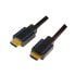 LogiLink CHB005 - 3 m - HDMI Type A (Standard) - HDMI Type A (Standard) - 3840 x 2160 pixels - 18 Gbit/s - Black