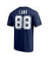 Фото #3 товара Men's CeeDee Lamb Navy Dallas Cowboys Team Player Icon Name and Number T-shirt