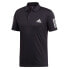 Фото #2 товара ADIDAS Club 3 Stripes short sleeve polo