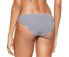 Tory Burch 262590 Womens Stripe Hipster Bikini Bottom Navy Size Medium